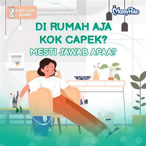 Di Rumah Aja Kok Capek Sih Mamy Mamypoko Indonesia