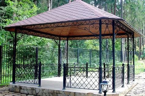 Кованые беседки для дачи (62 фото) - красивые картинки и HD фото