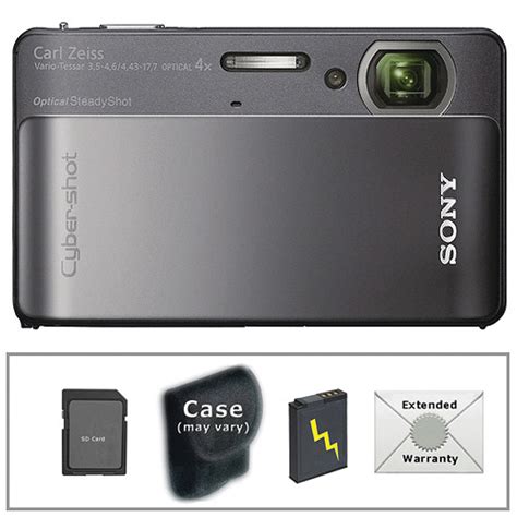 Sony DSC TX5 Cyber Shot Digital Camera With Deluxe Accessory Kit