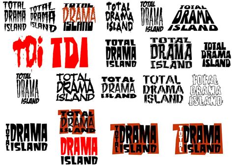 Early Total Drama Island Logos by MrSean64 on DeviantArt