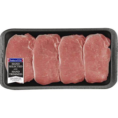 Pork Center Cut Loin Chops Boneless 0 9 2 01 Lb