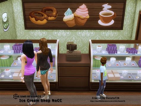 The Sims Resource Ice Cream Shop