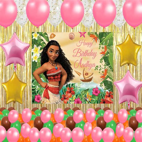 Buy Moana Theme Party Decoration | Party Supplies | Thememyparty ...