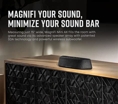 Polk Audio Magnifi Mini Ax Ultra Compact Soundbar With Dolby Atmos Exotique