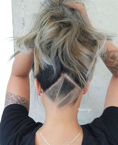 11 Favorite Undercut Hairstyle Women Designs Blonde