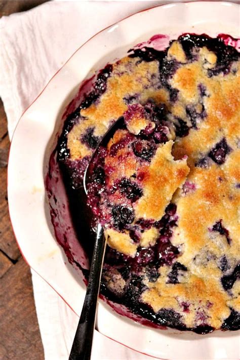 Blueberry Cobbler Recipe Girl