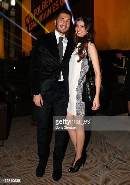 Nuri Sahin of Dortmund pose with his wife Tugba Sahin during the... News Photo - Getty Images