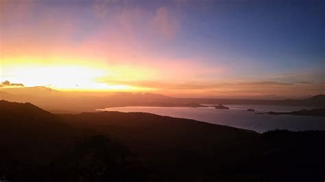 El A Sunrise Over Lake Taal Laurent Bugnion Flickr