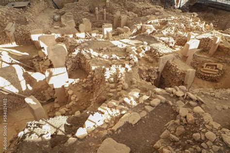 Gobeklitepe Archaeological Site Sanliurfa Turkey Gobeklitepe The