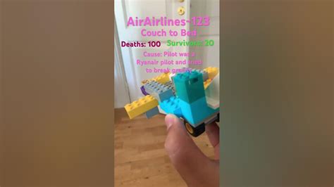 Airairlines 123 Plane Crash💀💀🛫🛫🚪🚪🚪💥💥💥💥💥 Lego Planecrash Youtube