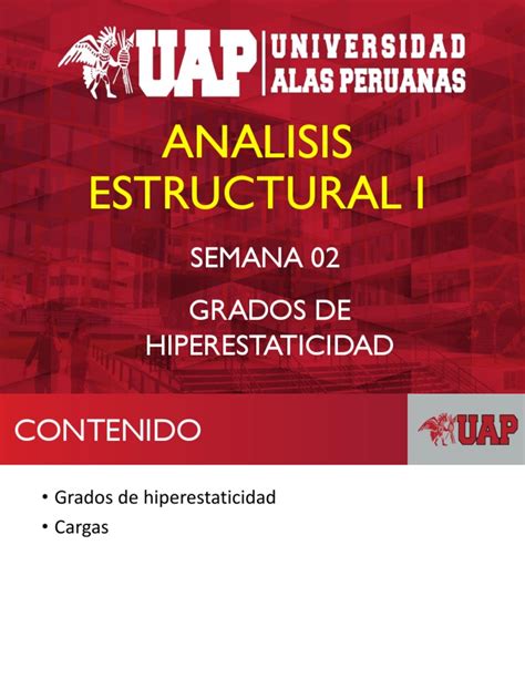 Ae1 02 Grados De Hiperestaticidad Pdf Análisis Estructural Ingeniero Civil