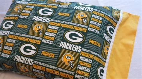 Green Bay Packers Standard Cotton Pillowcase Cotton Pillow Cases