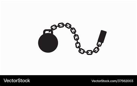 Ball And Chain Svg Ball And Chain Silhouette Files Ball And 51 Off