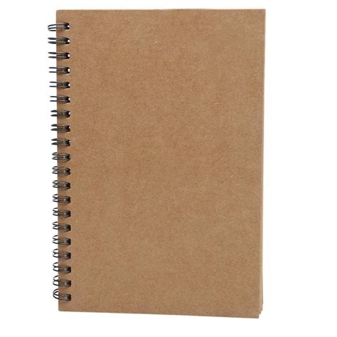 Cheap Reeves Retro Spiral Bound Coil Sketch Book Blank Notebook Kraft