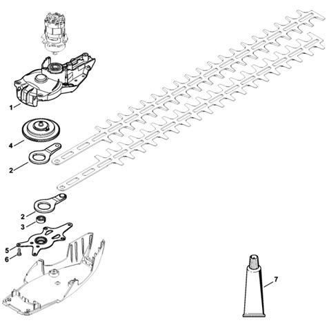 Stihl Hsa Hedgecutter Gear Head Assembly L S Engineers