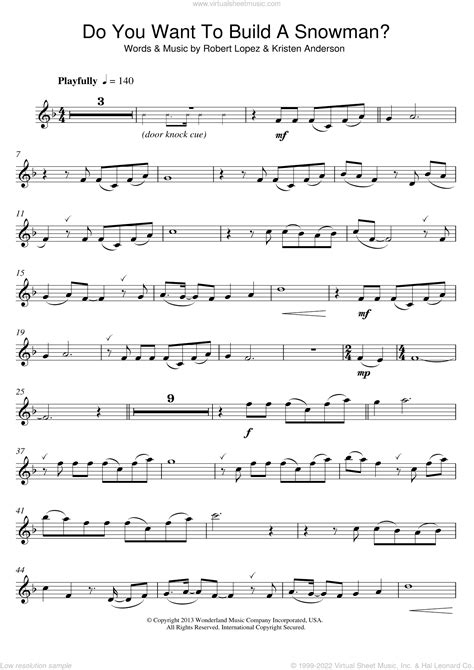 Disney Clarinet Sheet Music