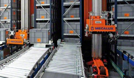 Depósitos automáticos para cajas Mecalux ar