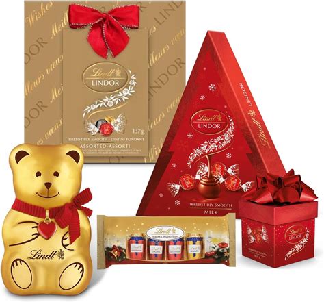 Lindt Zestaw Mi Teddy Butelki Z Alkoholem Praliny Lindor Choinka Cube