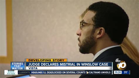 Mistrial after jury deadlocks on 8 charges in Winslow trial