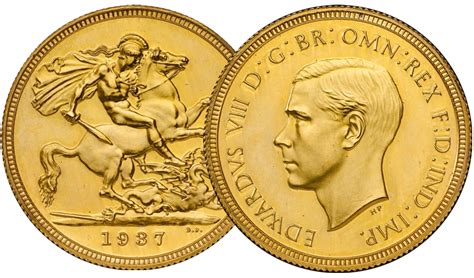 One Of Two Edward VIII Sovereign Patterns Now Britain S Most Valuable