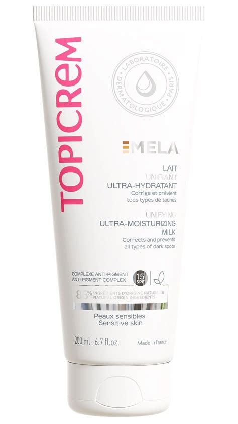 Mela Lait Unifiant Ultra Hydratant 200ml Topicrem IllicoPharma