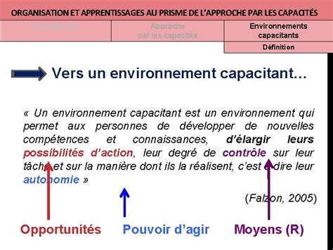 Organisation Et Apprentissages Au Prisme De Lapproche Par