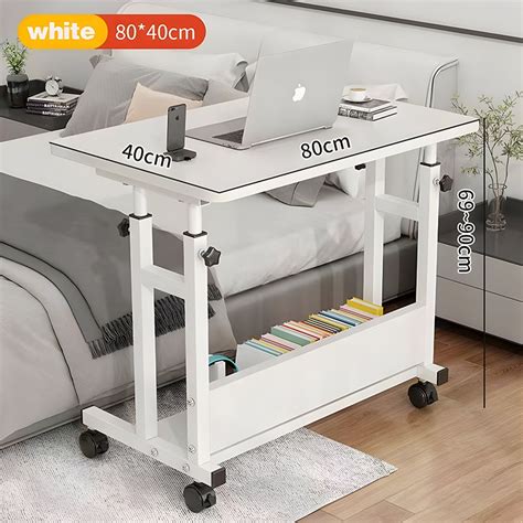 Adjustable Laptop Table Computer Laptop Desk Lamesa Bedside Table Home