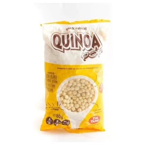 Quinoa Pop Inflada Yin Yang 80 Grs Sin Tacc