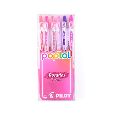 Bol Grafo Pilot Pop Lol Colores Rosados Mm Set De Unidades