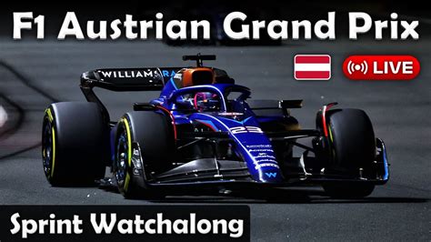 Live F Austrian Grand Prix Sprint Race Watchalong Live