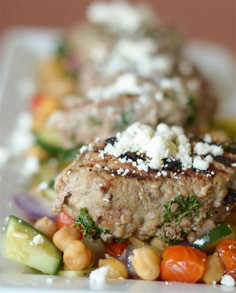 Kofta with Chickpea Salad - Mommy Hates Cooking