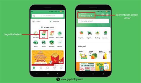 Cara Pesan Grabmart Terbaru Blog Ojek Online