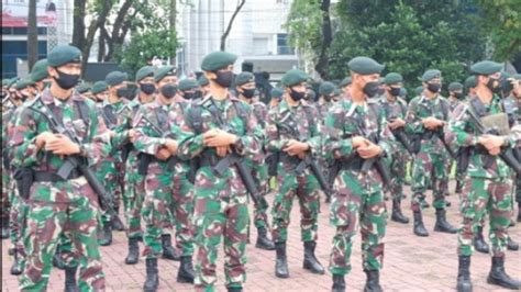 Kunker Jokowi Ke Medan Personil Tni Polri Disiagakan