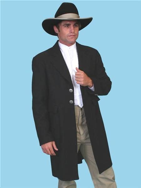 Virgil Earp Western Old West Frock Coat As Worn By Sam Elliot With