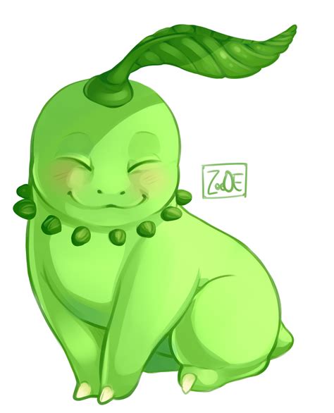 Chikorita by oddsocket on DeviantArt