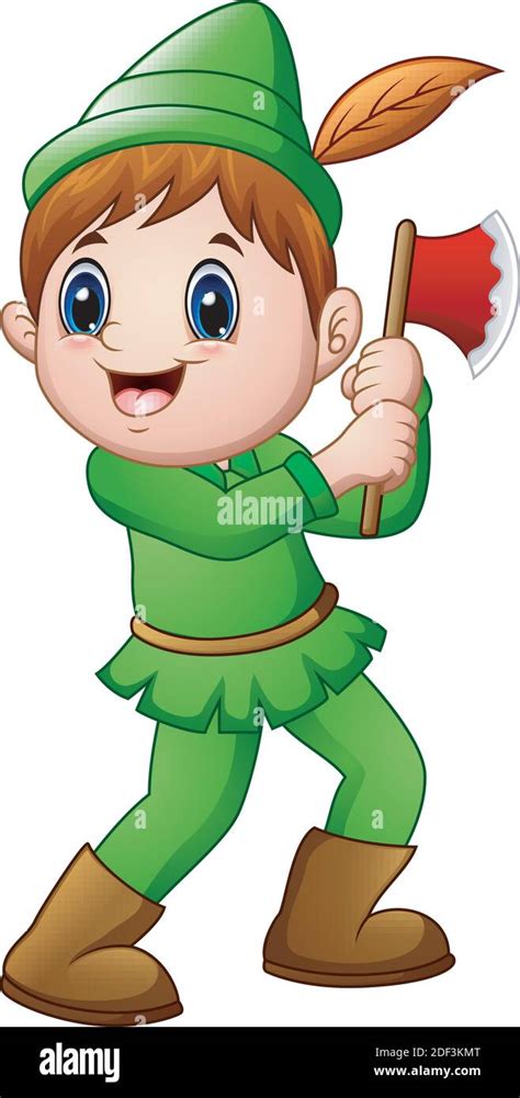 Vector Illustration Of Cartoon Dwarf Miner Stock Vector Image Art Alamy