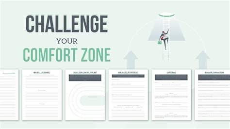 Challenge Your Comfort Zone Workbook Youtube