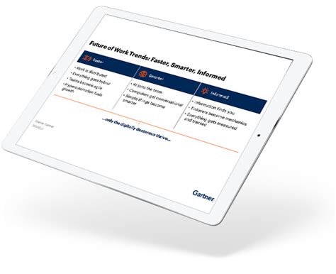 Future Of Work Trends A Gartner Trend Insight Report