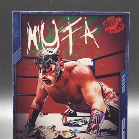 Great Muta Keiji Mutoh New Japan Pro Wrestling Japanese Card 041 2013