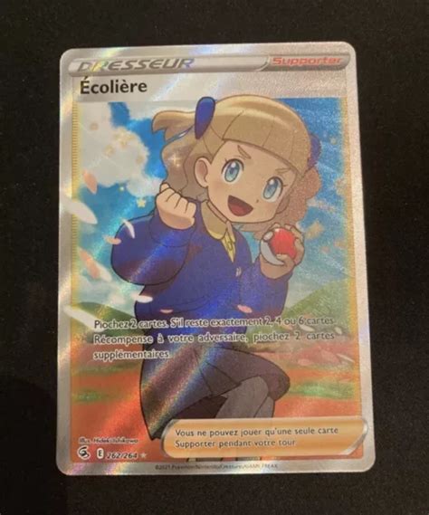 Carte Pok Mon Coli Re Dresseur Full Art Eb Poing De Fusion