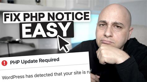 How To Upgrade Php To Remove Php Update Required Notice In Wordpress