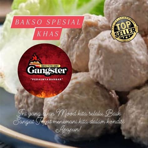 Jual Paket Nyobain Bakso Garut Gangster Pedasnya Bar Bar Bakso Terenak