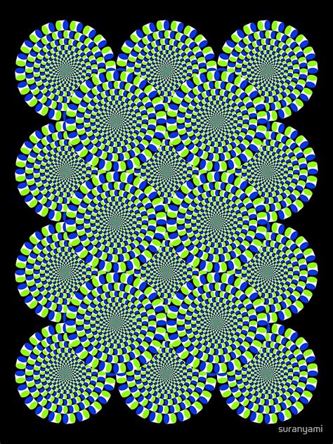 "Rotating Snakes Illusion" by suranyami | Redbubble