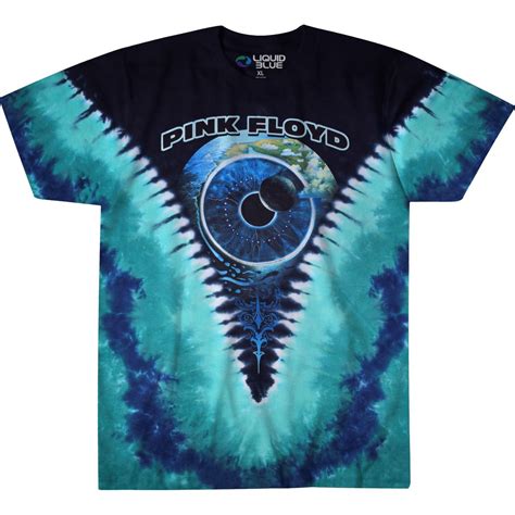 Pink Floyd Pulse V Tie Dye T Shirt Shop The Pink Floyd Official Store