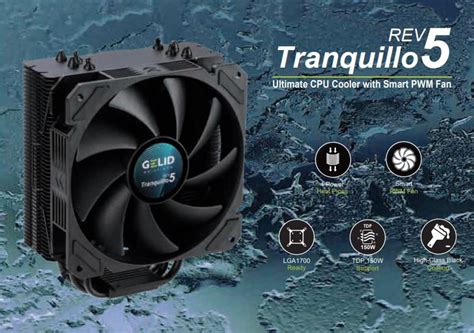 Launch Of Rev 5 TRANQUILLO CPU Cooler Hartware