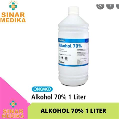 Jual Alkohol 70 1 Liter Onemed Di Seller Toko Sinar Medika Solo