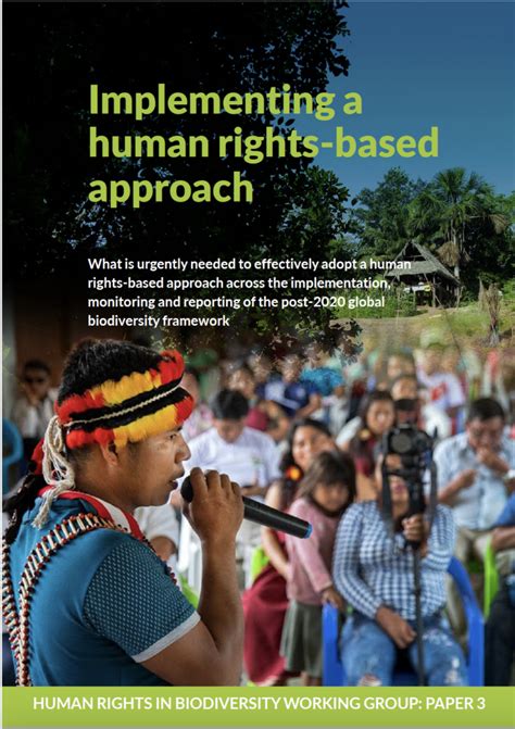 Getting Serious About Adopting A Human Rights Based Approach In The