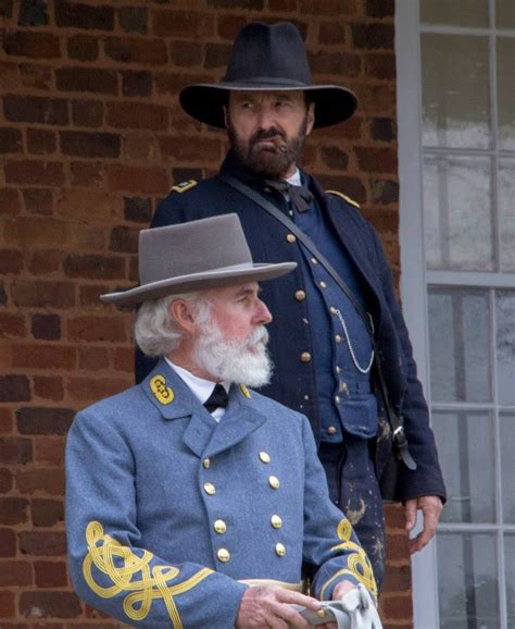 General Grant And General Lee To Re Create The Surrender At Appomattox