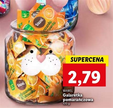 Promocja Galaretki w czekoladzie pomarańcza wawel mieszanka krakowska