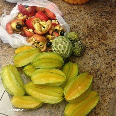 Soursop Ackee Passion Fruit Jamaican Fruits Straight Jamaican Foods